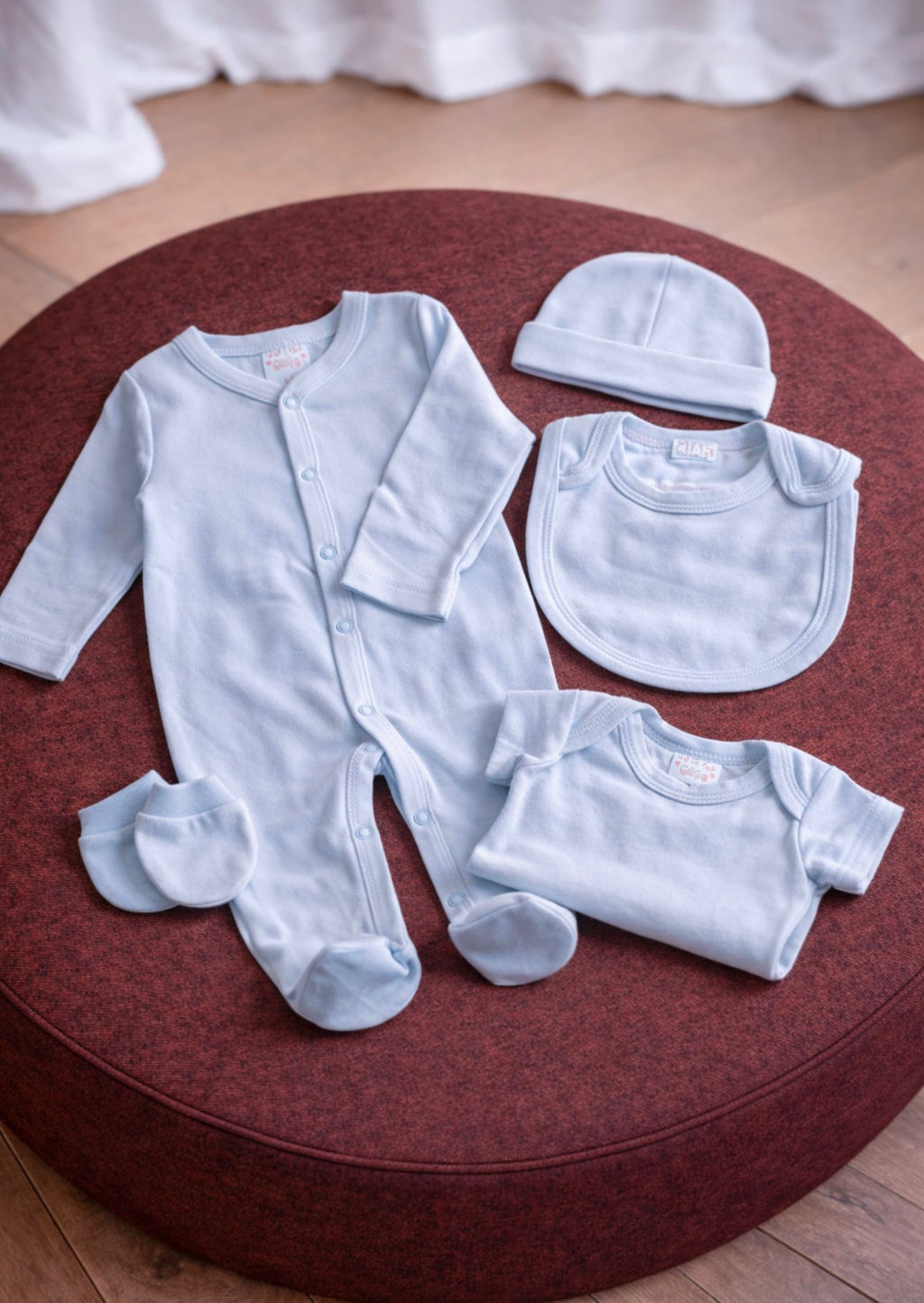 Set bébé 5 pièces coton