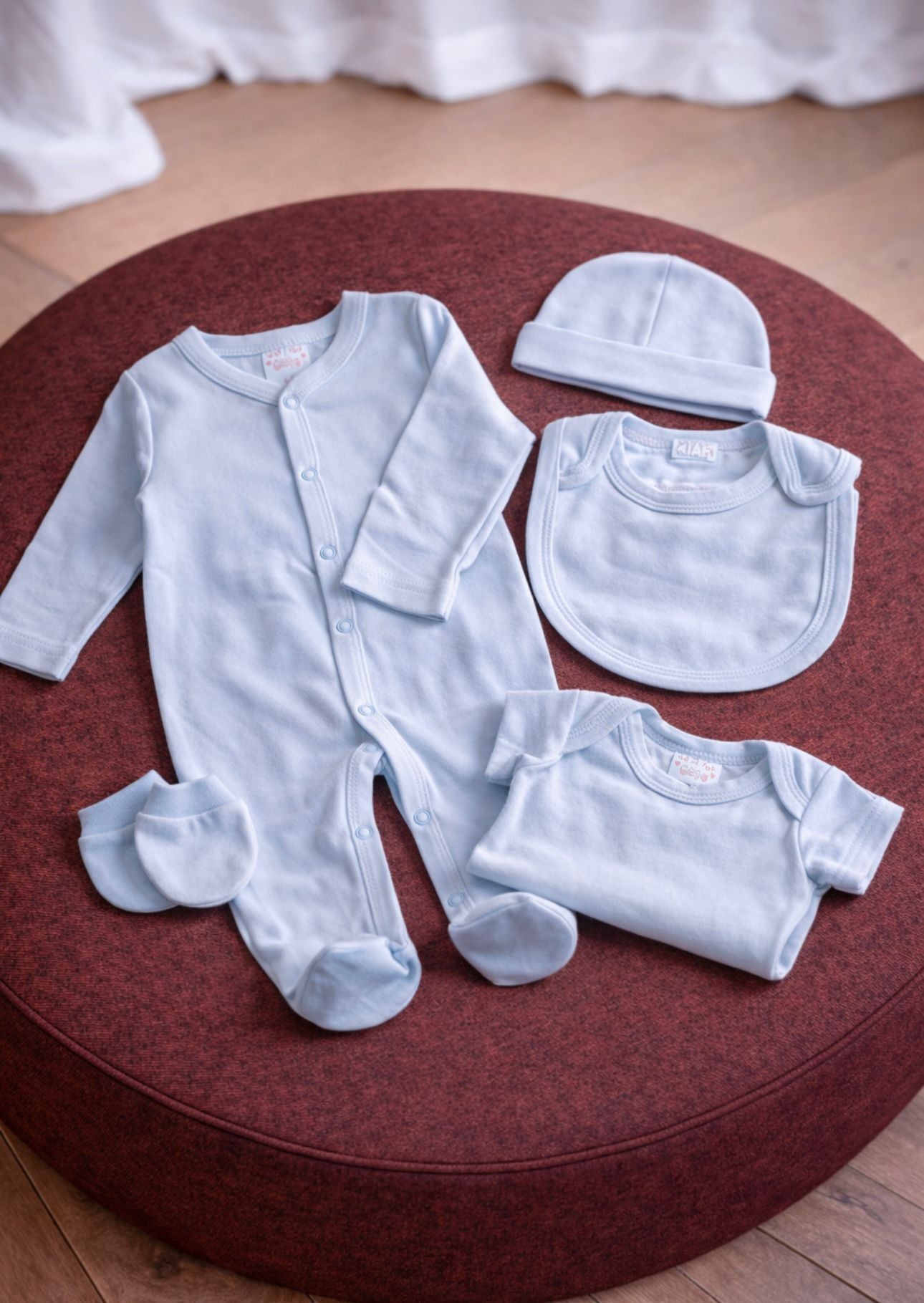 Set bébé 5 pièces coton