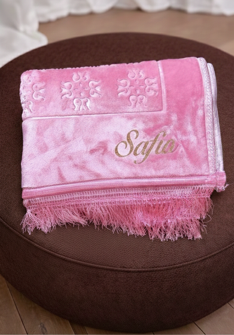 Tapis de prière velours