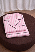 Pyjama satin rayé