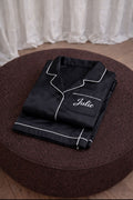 Pyjama satin noir